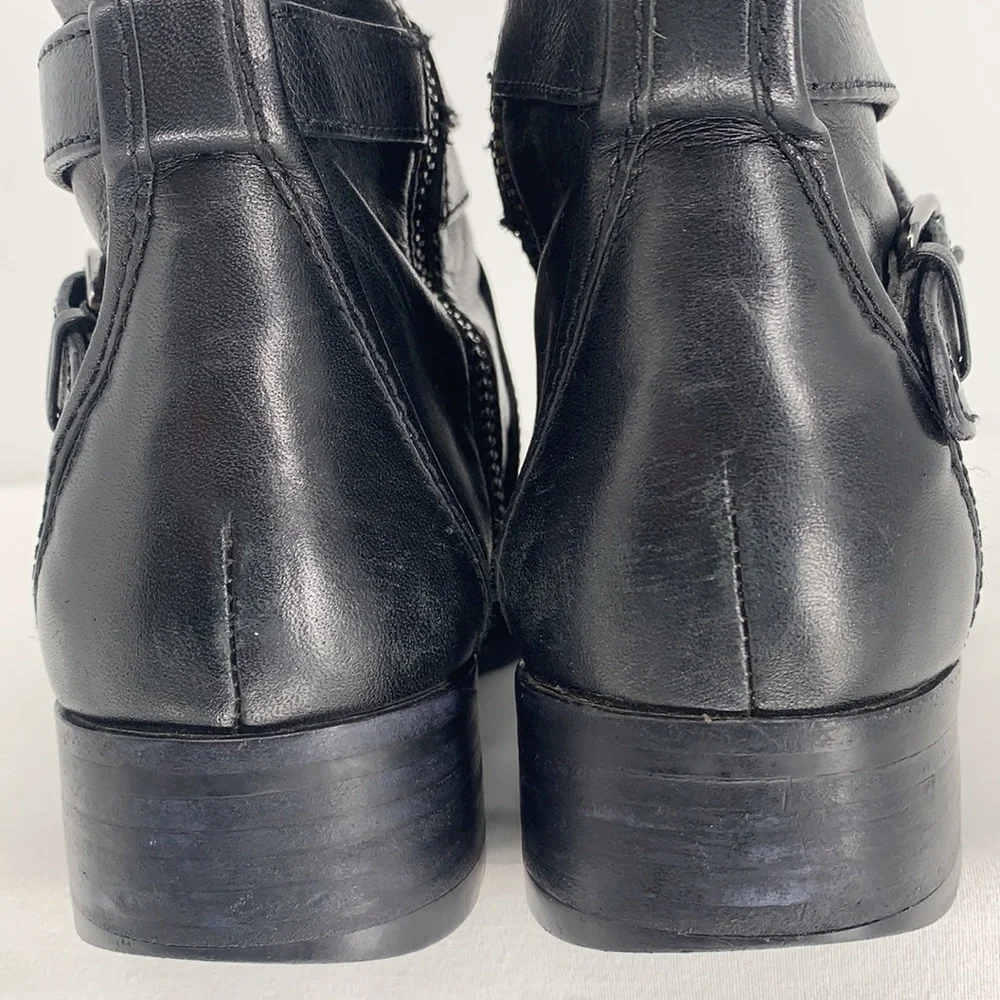 Coach Black Leather ELM BOOT Sz5 - Picture 13 of 16